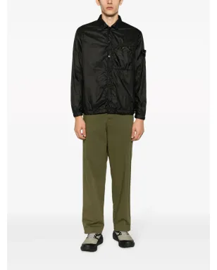 Stone Island コンパスモチーフ シャツジャケット - ブラック - サムネイル2
