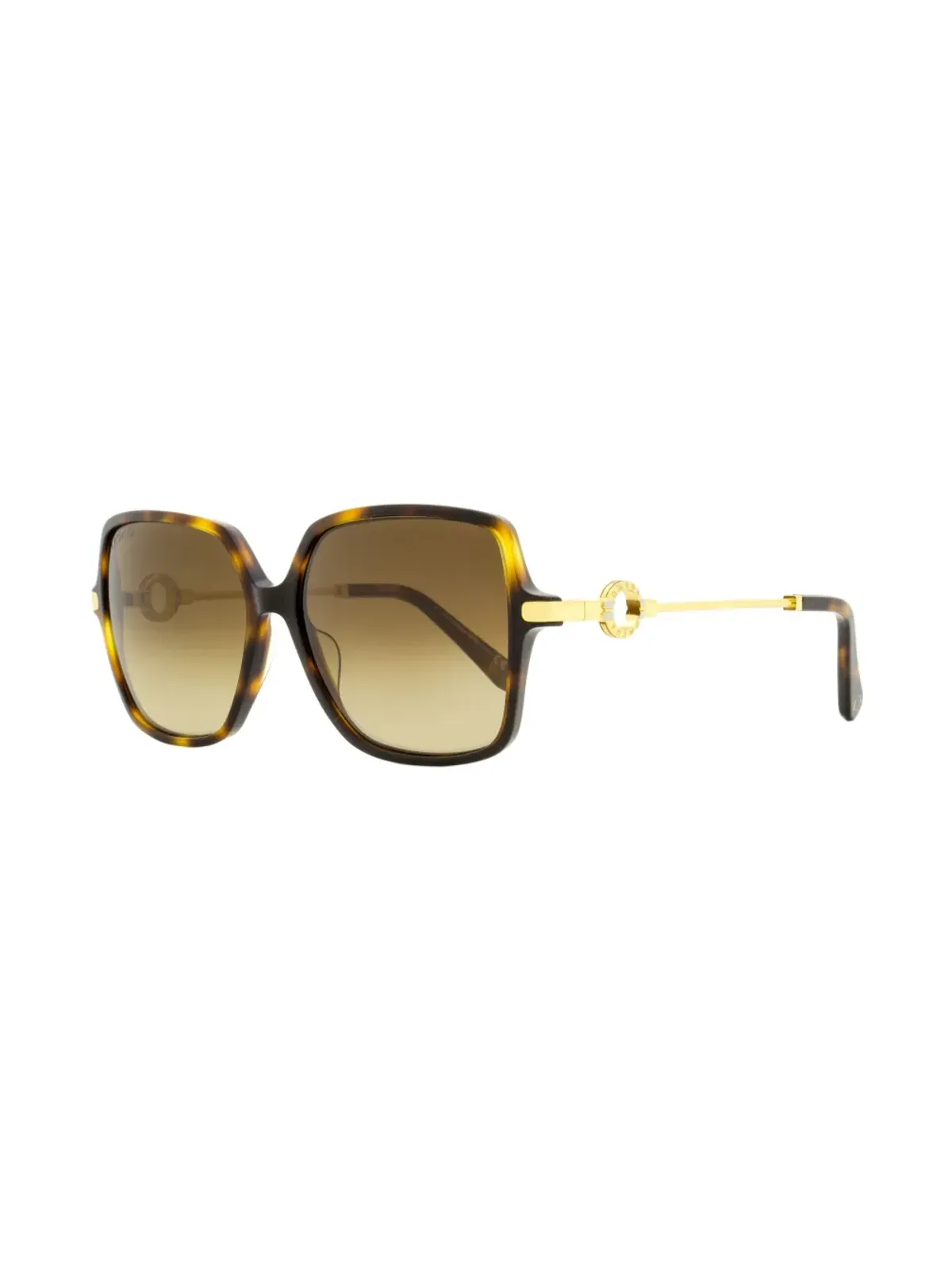 OMEGA EYEWEAR べっ甲風スクエアフレーム サングラス - 画像2