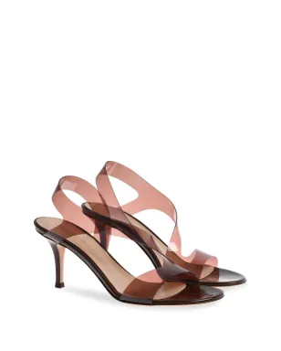 Gianvito Rossi Metropolis 70mm スティレットサンダル - ブラウン - サムネイル2