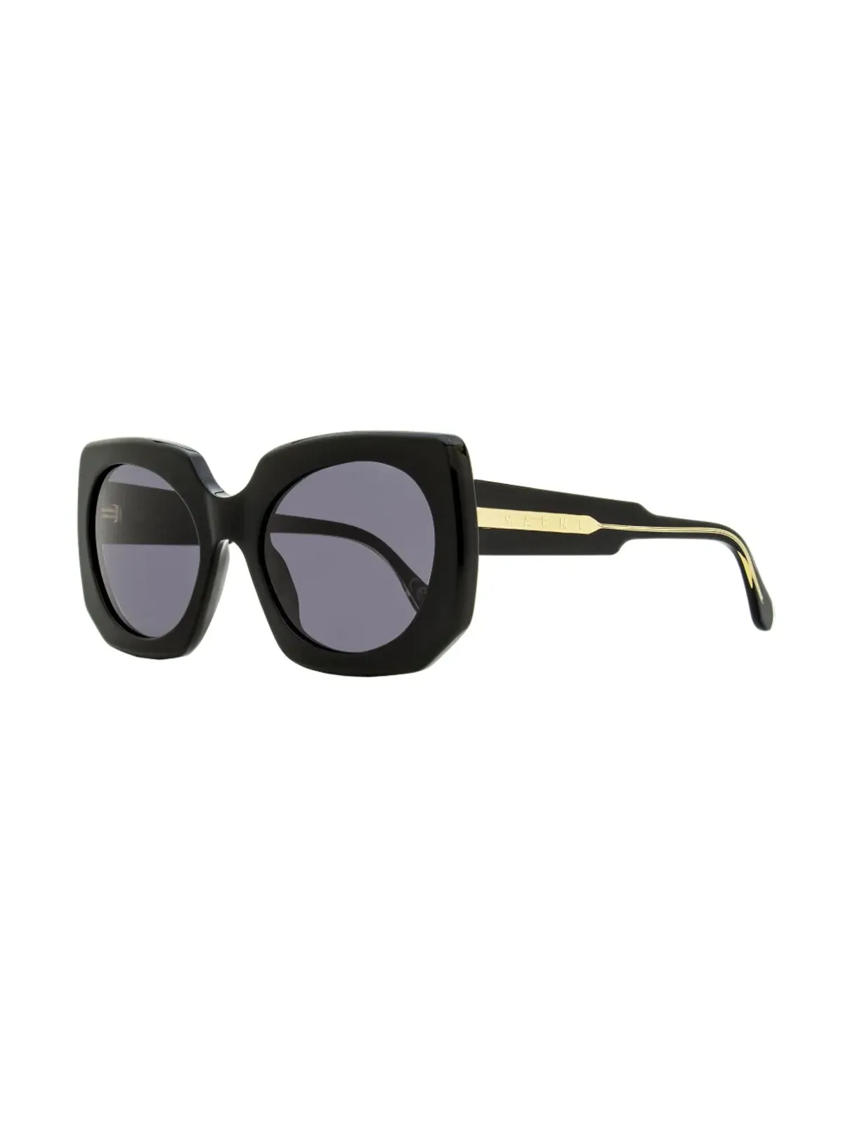 Marni Eyewear ジェリーフィッシュレイク スクエアフレーム サングラス - ブラック - 画像2