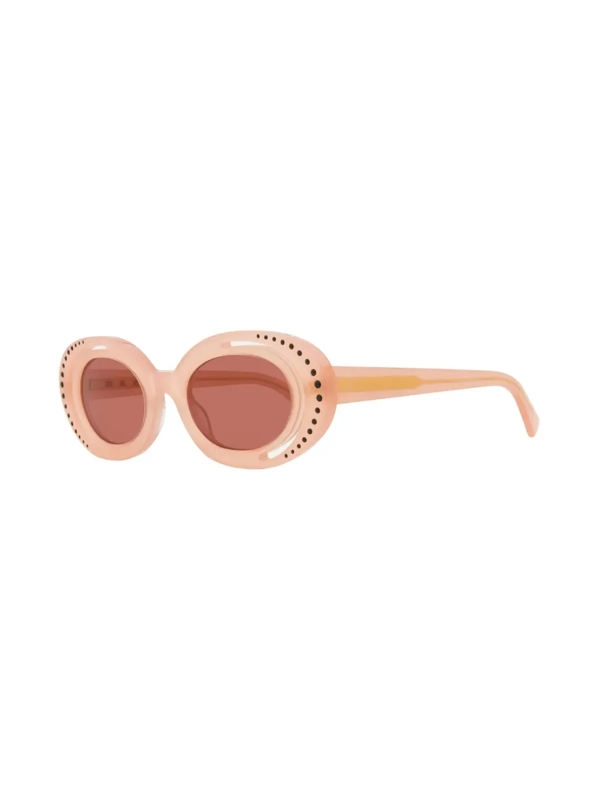 Marni Eyewear Zion Canyon オーバルフレーム サングラス - Neutrals - 画像2