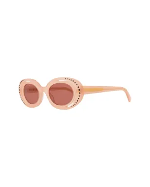 Marni Eyewear Zion Canyon オーバルフレーム サングラス - Neutrals - サムネイル2