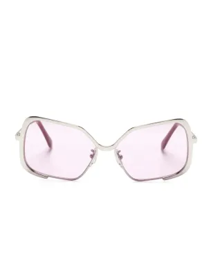 Marni Eyewear Unila オーバーサイズフレーム サングラス - サムネイル1