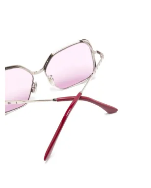 Marni Eyewear Unila オーバーサイズフレーム サングラス - サムネイル3