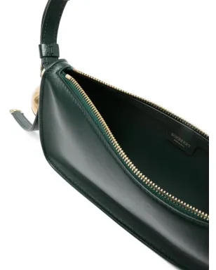 Burberry チャームディテール レザー ショルダーバッグ - グリーン - サムネイル5