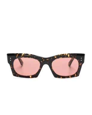 Marni Eyewear べっ甲風スクエアフレーム サングラス - サムネイル1