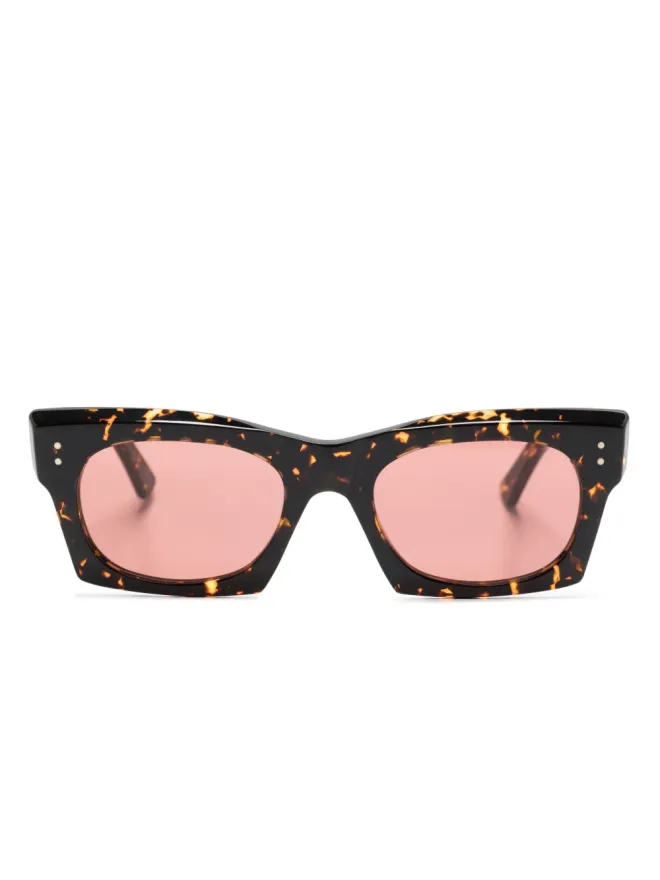 Marni Eyewear Marni Eyewear べっ甲風スクエアフレーム サングラスの商品画像