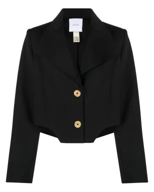 Patou クロップド ヴァージンウールブレンド ブレザー - サムネイル1