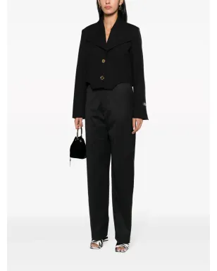 Patou クロップド ヴァージンウールブレンド ブレザー - サムネイル2