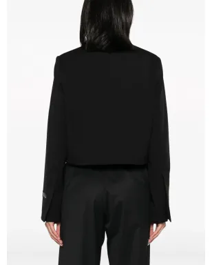 Patou クロップド ヴァージンウールブレンド ブレザー - サムネイル4