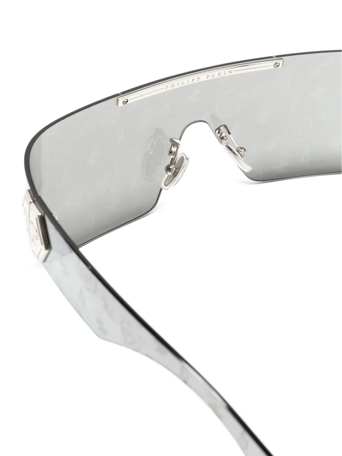Philipp Plein Eyewear Plein Hero ロゴプレート サングラス - 画像3