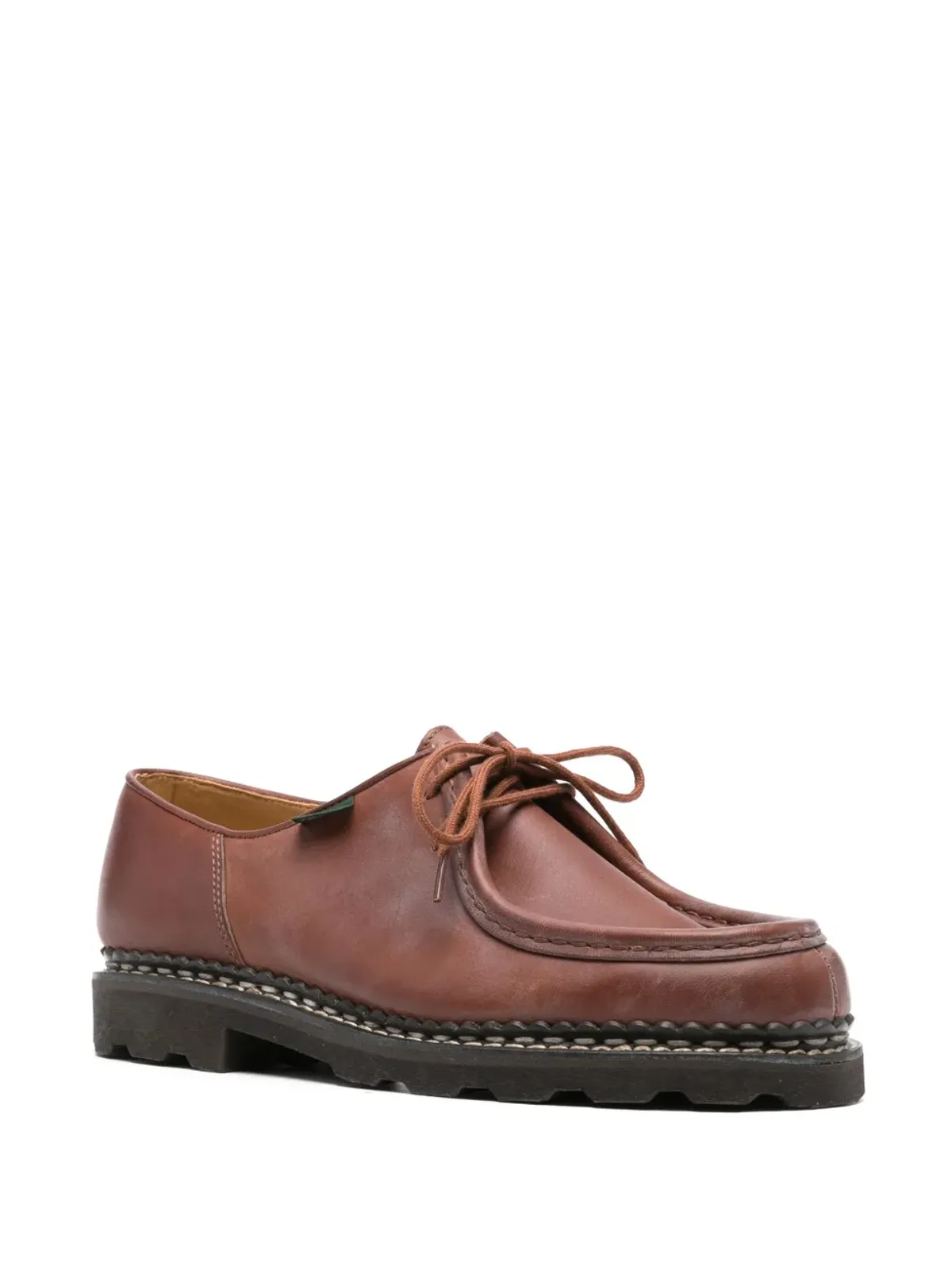 Paraboot マイケル レザー ダービーシューズ - 画像2