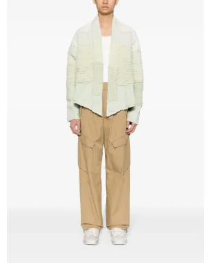 Greg Lauren パッチワークニット ウール ジャケット - サムネイル2