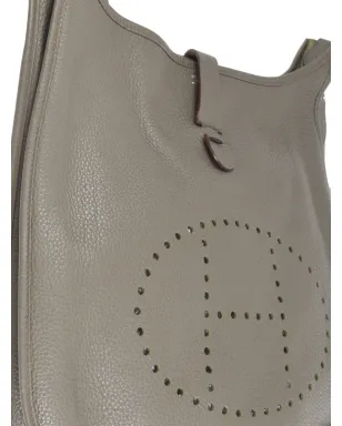 Hermès ビンテージ Evelyne 3 TGM ショルダーバッグ - グレー - サムネイル3