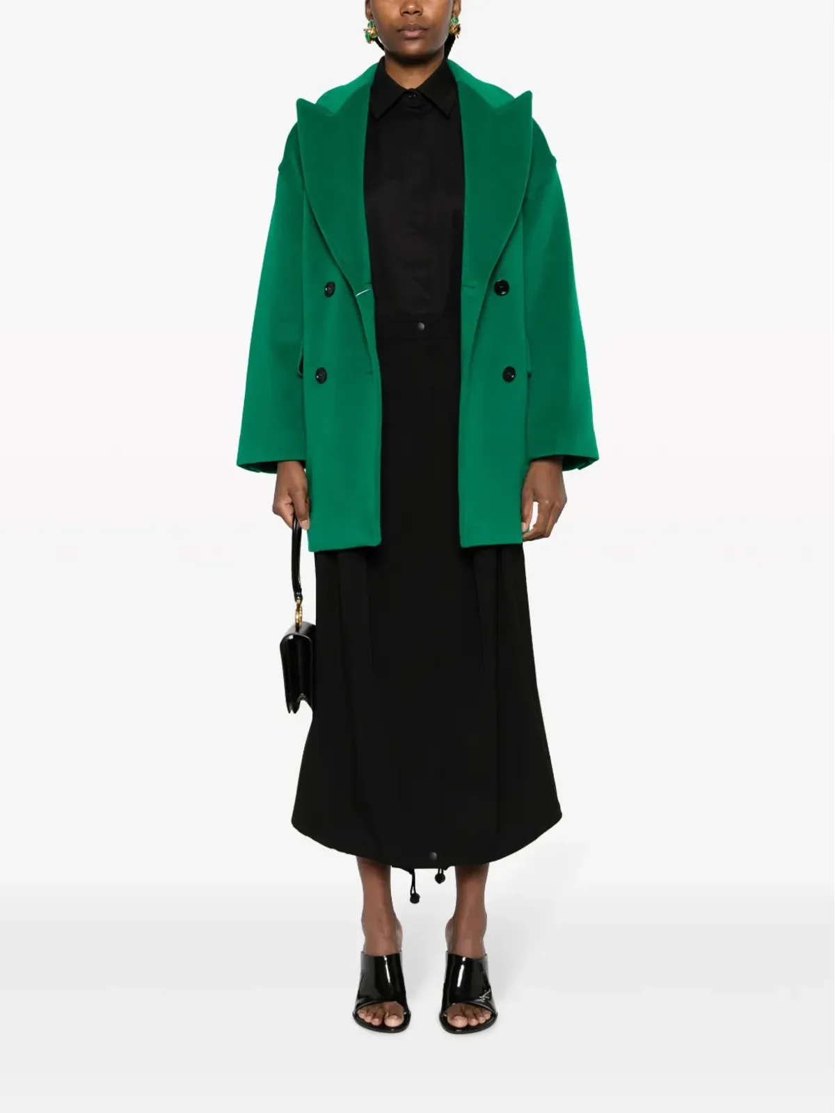 Max Mara ロングスリーブ ストレッチコットン シャツ - 画像2