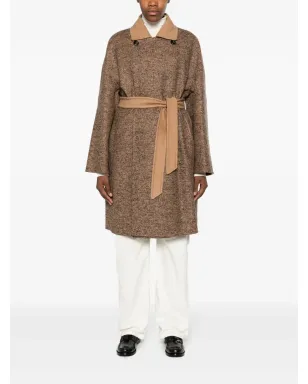 Max Mara リバーシブル キャメルヘア混紡 コート - ブラウン - サムネイル2