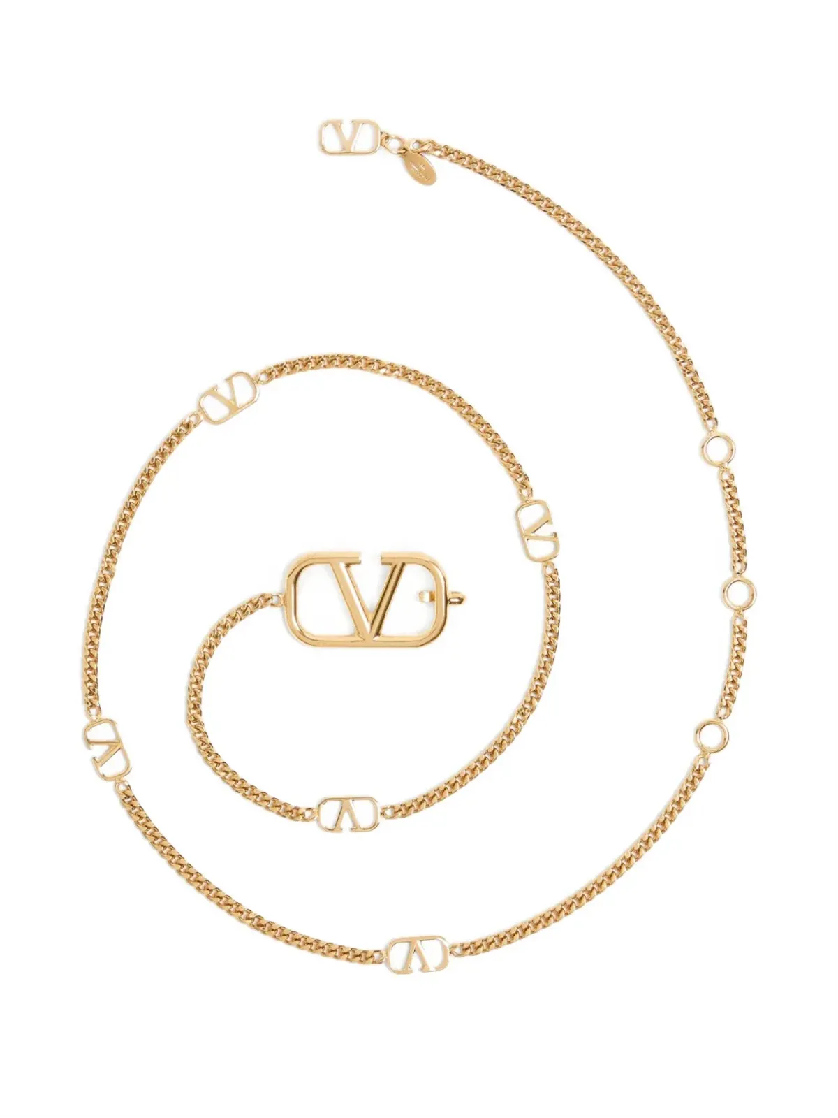 Valentino Garavani VLogo Signature ポリッシュフィニッシュ ベルト - 画像2