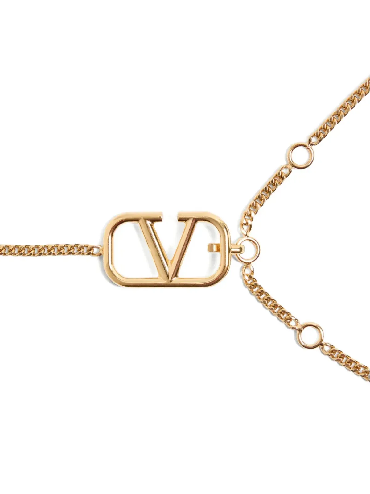 Valentino Garavani VLogo Signature ポリッシュフィニッシュ ベルト - 画像3