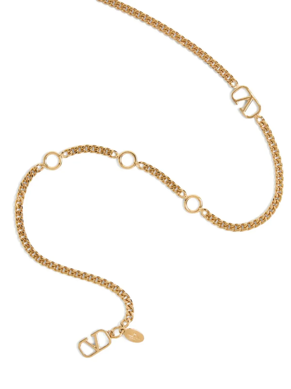 Valentino Garavani VLogo Signature ポリッシュフィニッシュ ベルト - 画像4