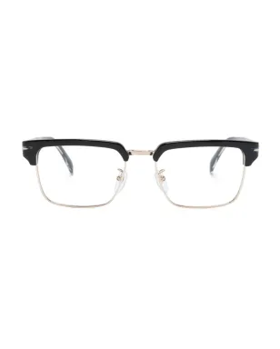 Eyewear by David Beckham ポリッシュド・エフェクト スクエアフレーム眼鏡 - サムネイル1