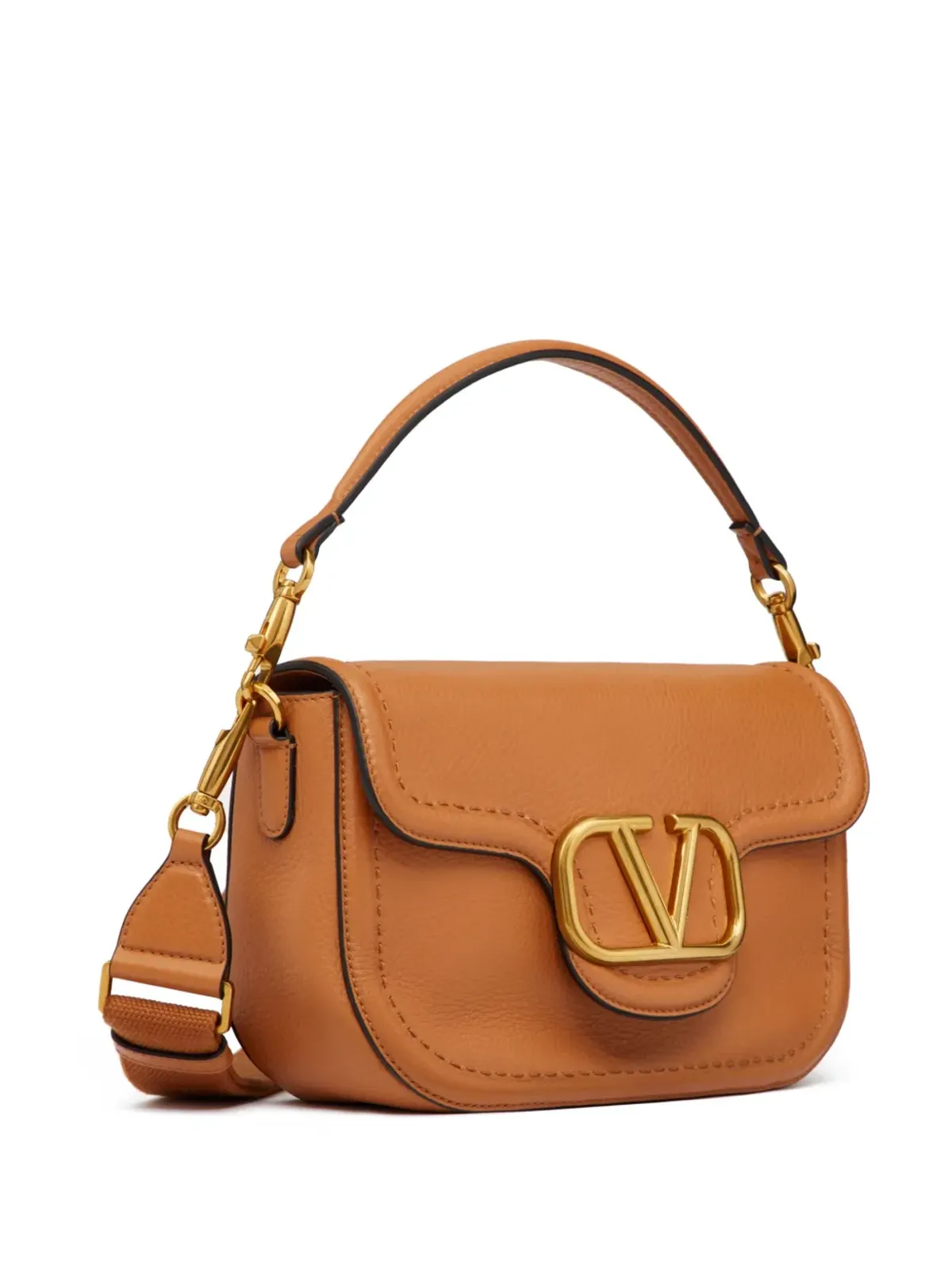 Valentino Garavani Alltime レザー ショルダーバッグ - 画像4