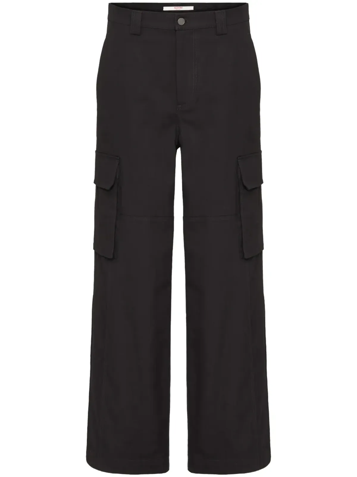 Valentino Garavani ワイドレッグカーゴパンツ ブラック - 画像1