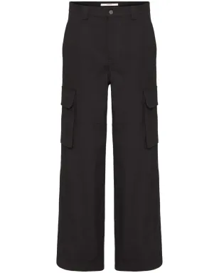 Valentino Garavani ワイドレッグカーゴパンツ ブラック - サムネイル1
