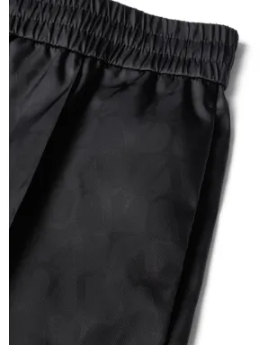Valentino Garavani Toile Iconographe ストレートレッグパンツ - ブラック - サムネイル3