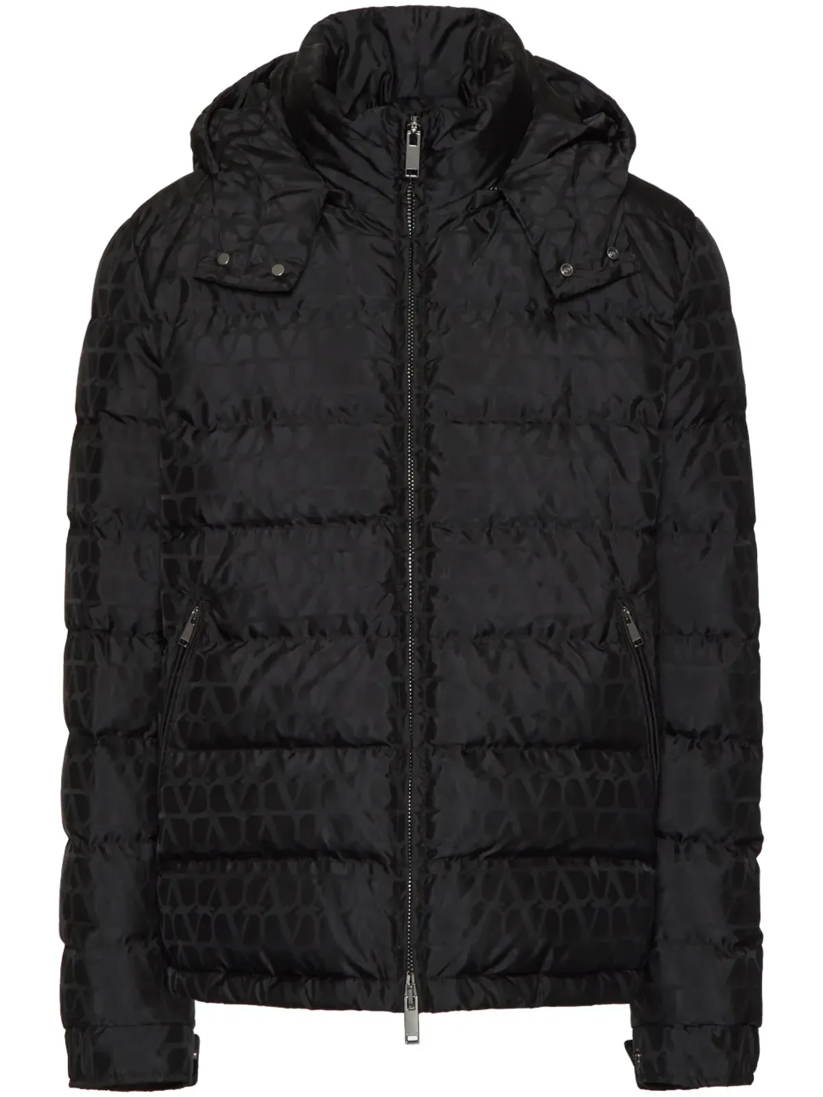 Valentino Garavani Toile Iconographe パデッドジャケット - ブラック - 画像1