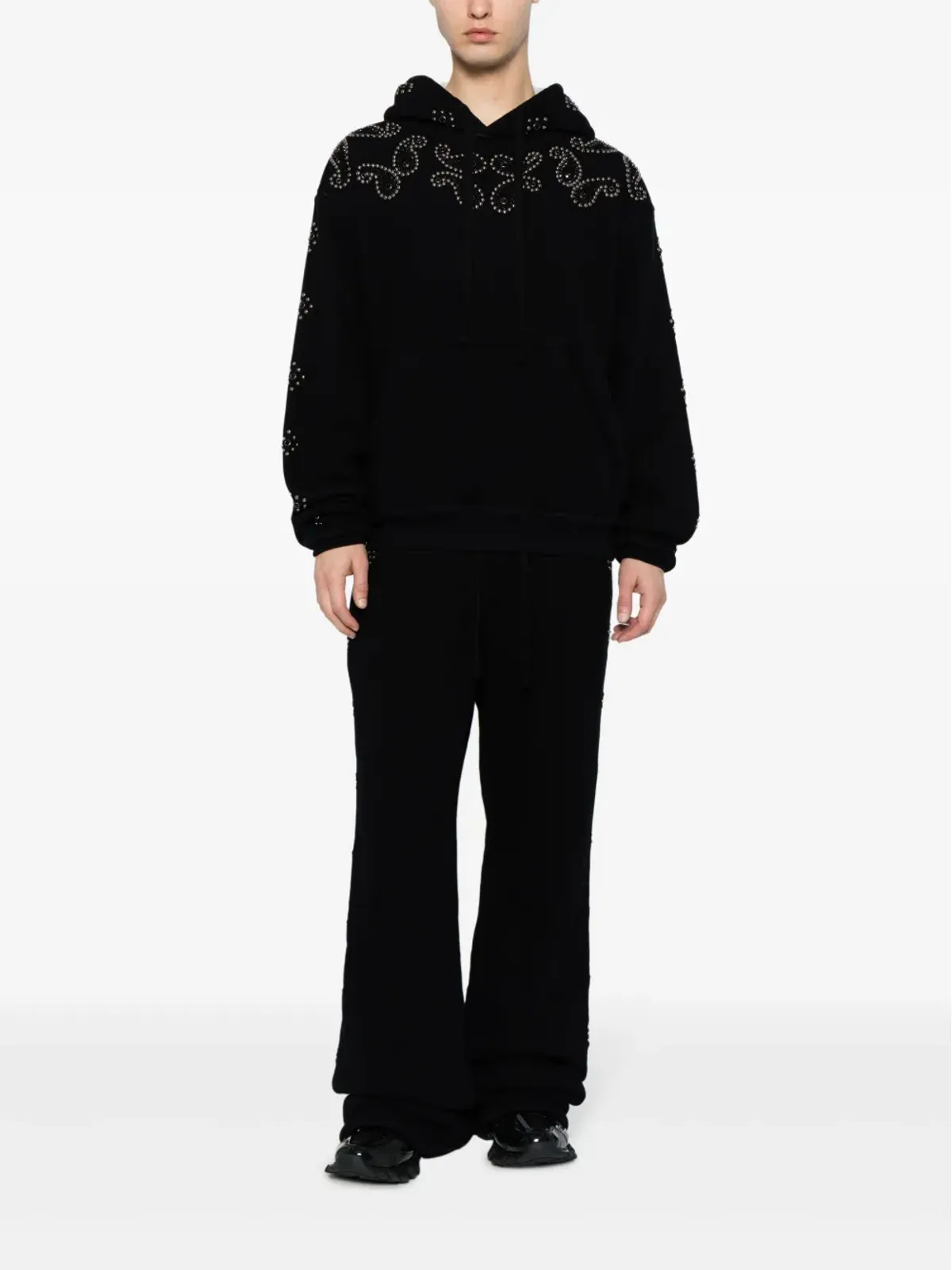 cout de la liberte bead-embellished Western-style hoodie - 画像2