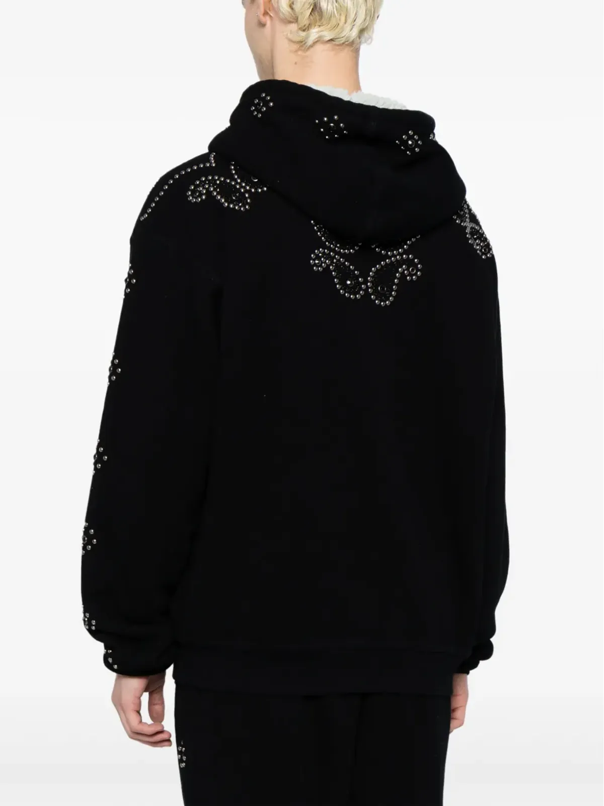 cout de la liberte bead-embellished Western-style hoodie - 画像4