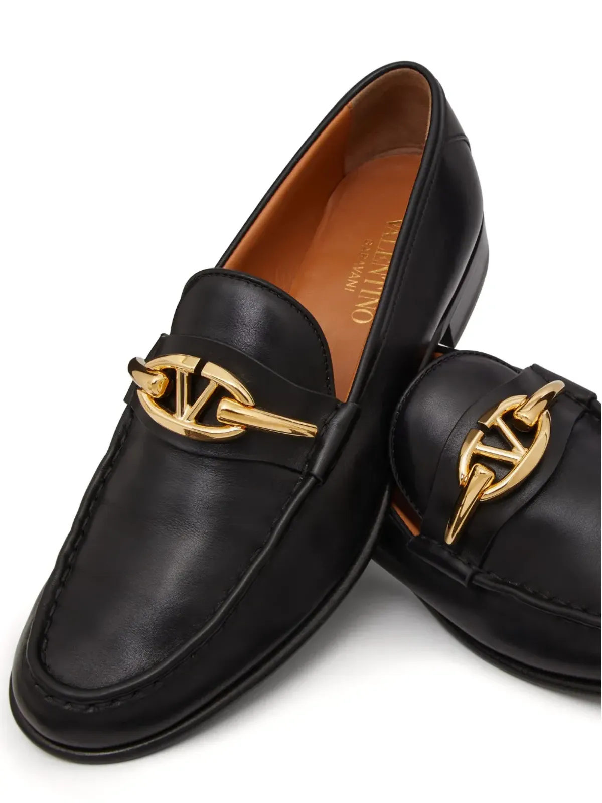 Valentino Garavani VLogo Signature ローファー ブラック - 画像5