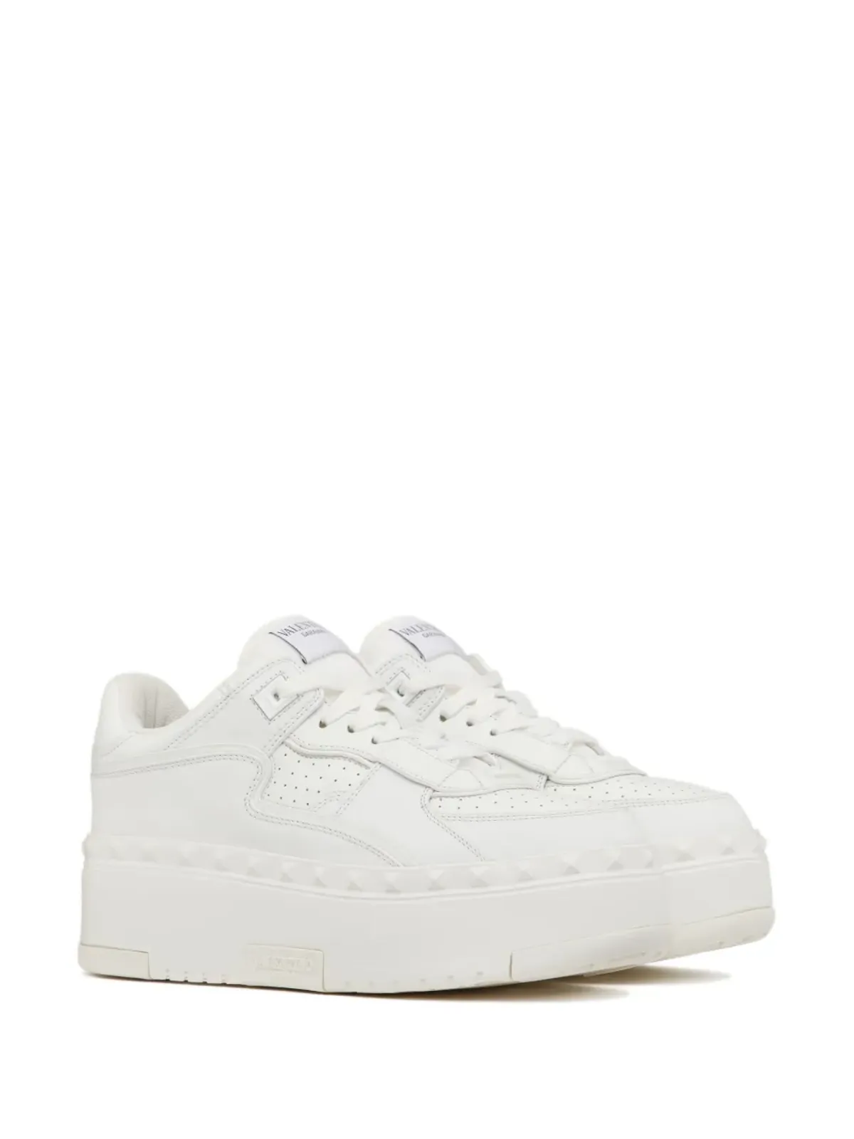 Valentino Garavani Freedots XL レザー スニーカー - ホワイト - 画像2