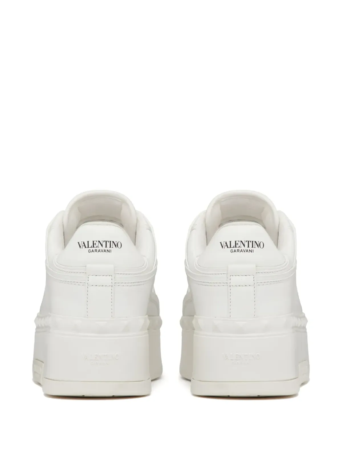 Valentino Garavani Freedots XL レザー スニーカー - ホワイト - 画像3