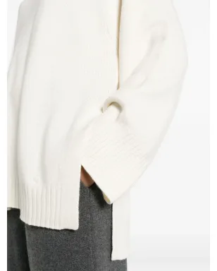 LouLou de Saison Safi ウール混紡 クルーネック ジャンパー - White - サムネイル5
