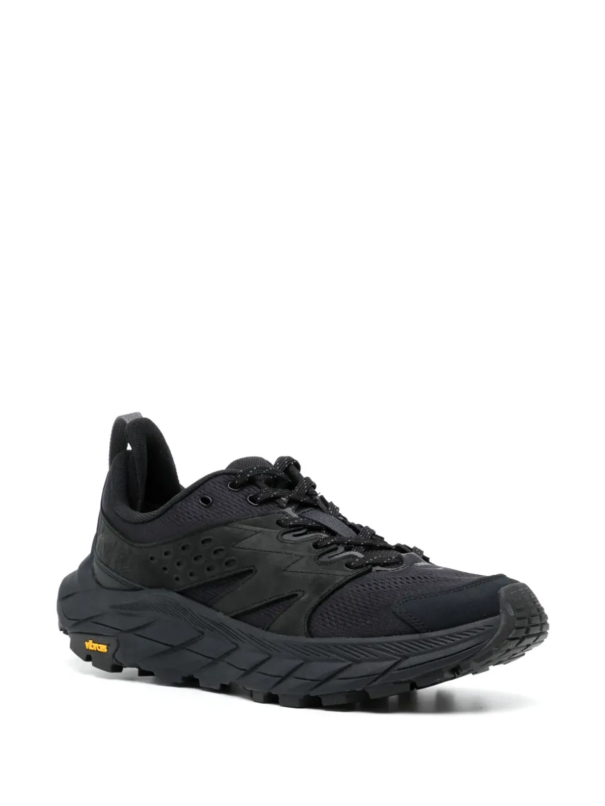 HOKA パネルド ローカットスニーカー ブラック - 画像2