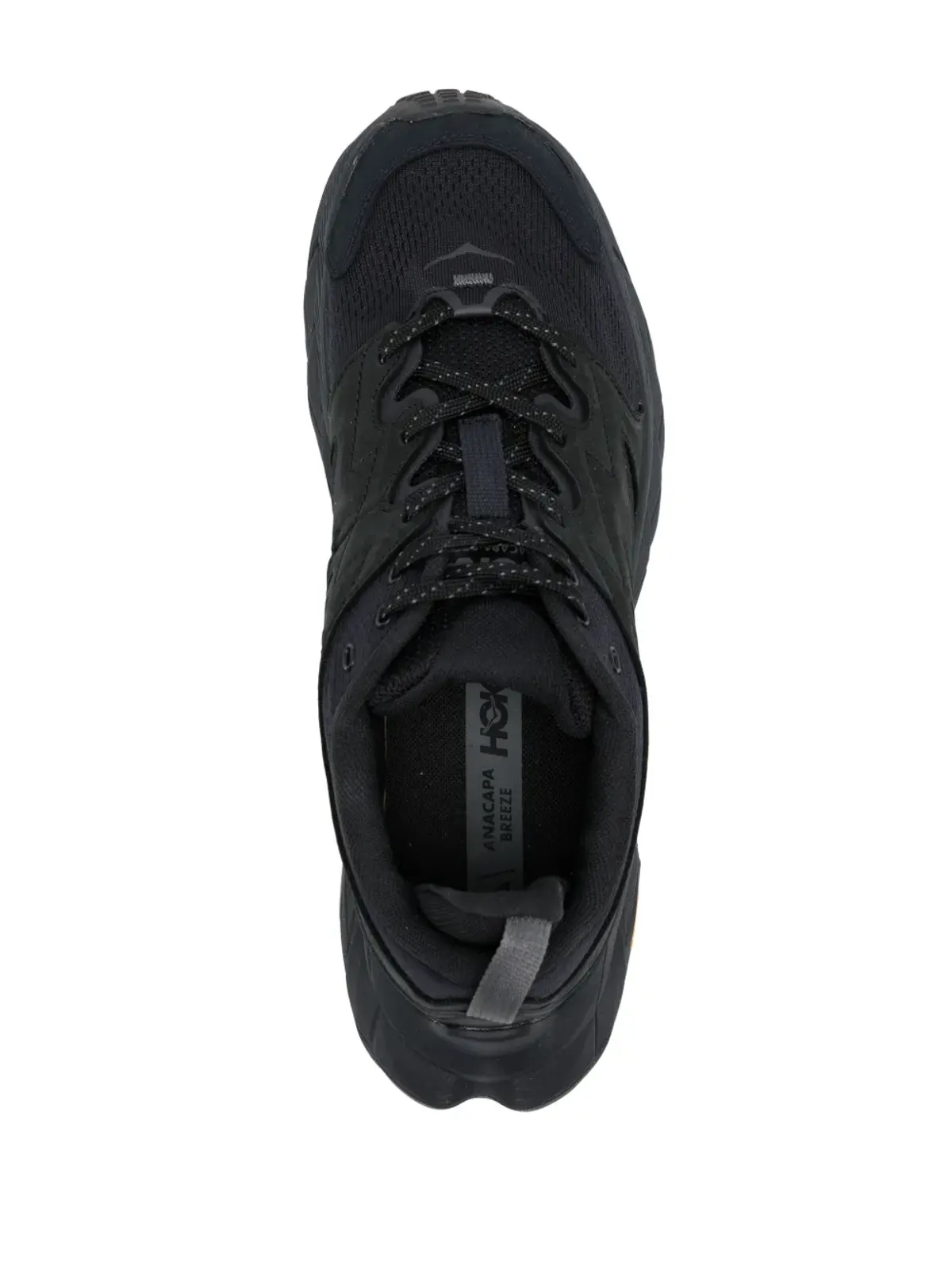 HOKA パネルド ローカットスニーカー ブラック - 画像4