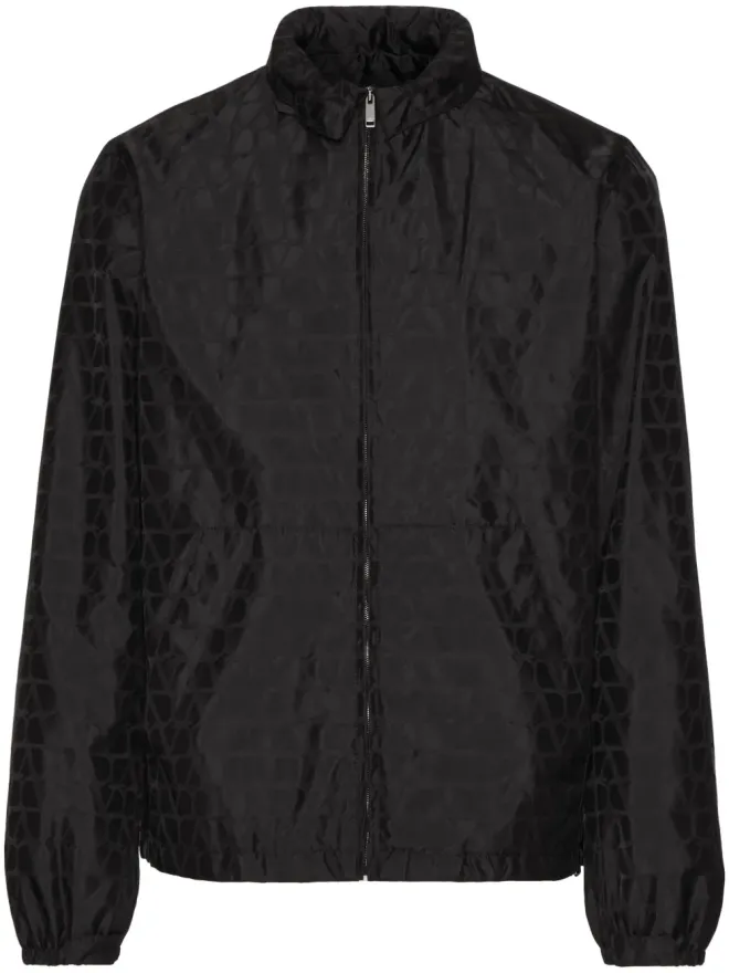 Valentino Garavani Valentino Garavani Toile Iconographe ウィンドブレーカー ジャケット ブラックの商品画像
