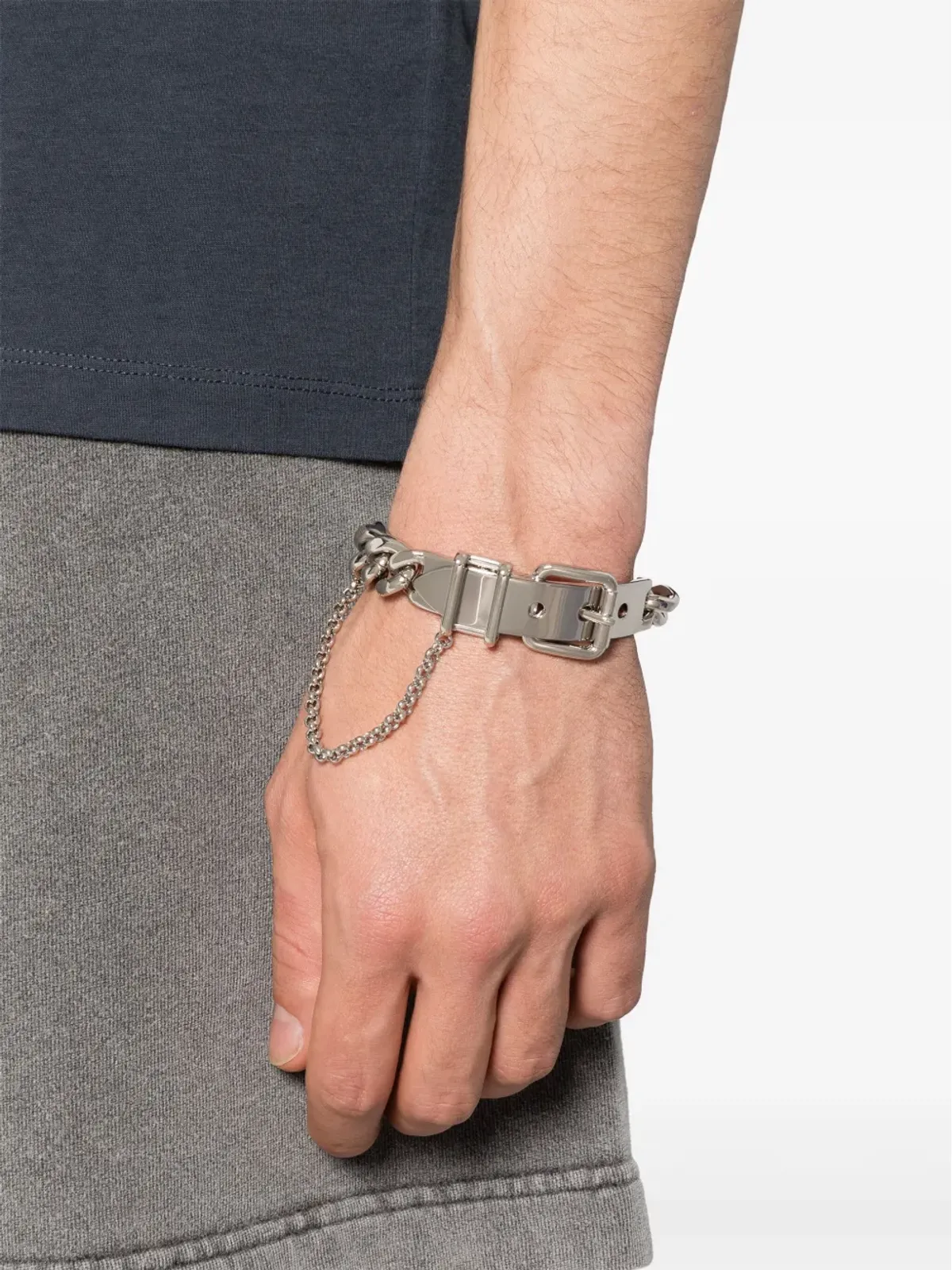 Acne Studios バックルチェーンブレスレット - 画像2