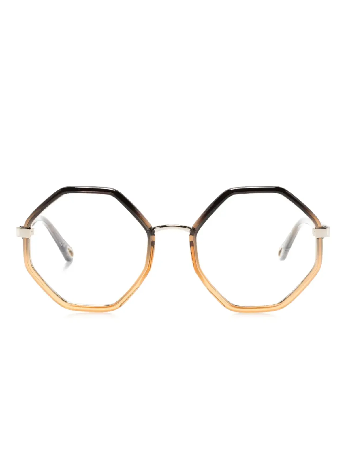 Chloé Eyewear オーバーサイズの幾何学的フレーム眼鏡 - 画像1