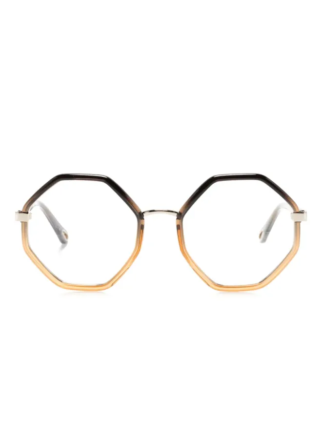 Chloé Eyewear Chloé Eyewear オーバーサイズの幾何学的フレーム眼鏡の商品画像