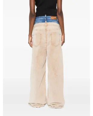 DSQUARED2 ツインパック レイヤードジーンズ ブルー - サムネイル4