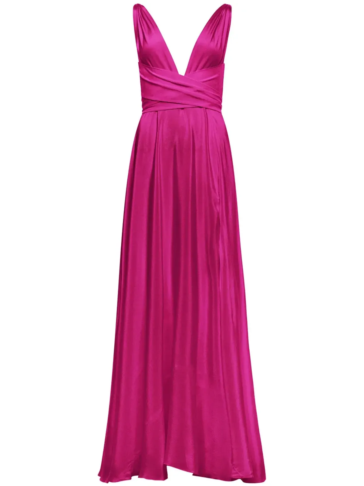 AZEEZA Cirrus silk gown - Pink - 画像1