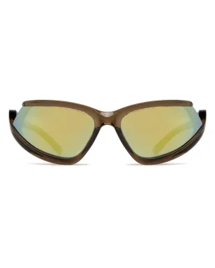 Balenciaga Eyewear Side Xpander キャットアイ サングラス - サムネイル1