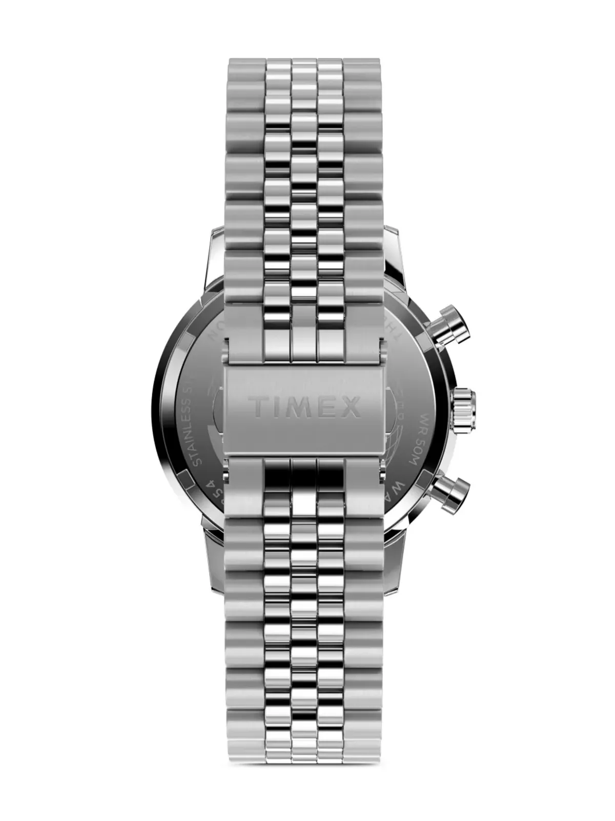 TIMEX マリン クロノグラフ タキメーター - シルバー - 画像4