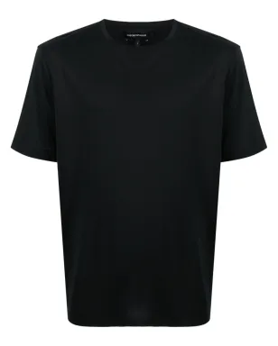 Emporio Armani ロゴ刺繍 クルーネック Tシャツ - サムネイル1