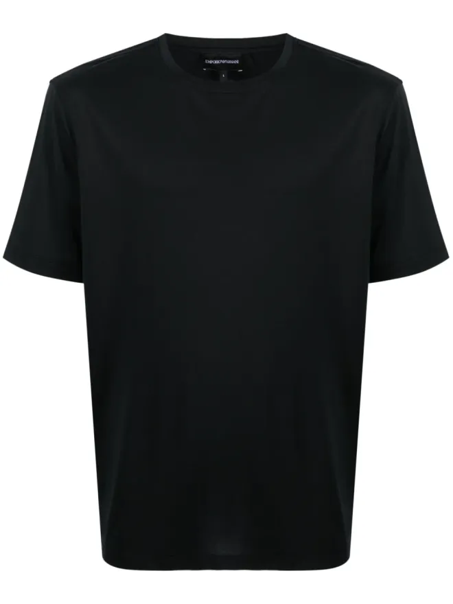Emporio Armani Emporio Armani ロゴ刺繍 クルーネック Tシャツの商品画像