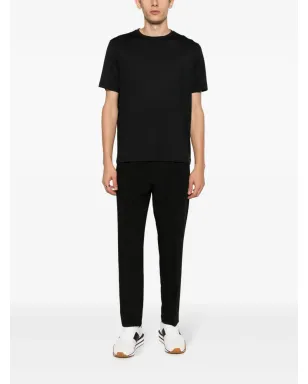 Emporio Armani ロゴ刺繍 クルーネック Tシャツ - サムネイル2