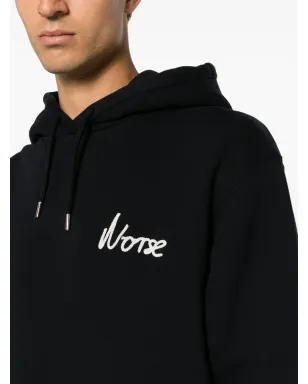 Norse Projects アルネ ロゴ刺繍フーディ - サムネイル5