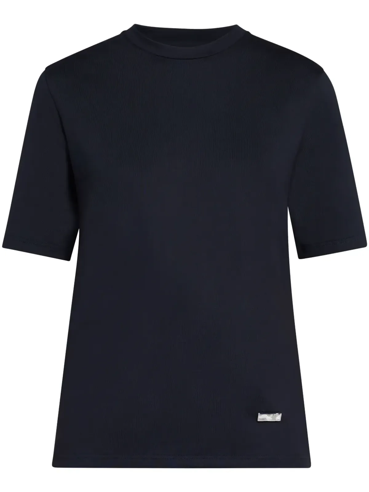 Jil Sander ロゴプレート付きコットン Tシャツ - ブルー - 画像1